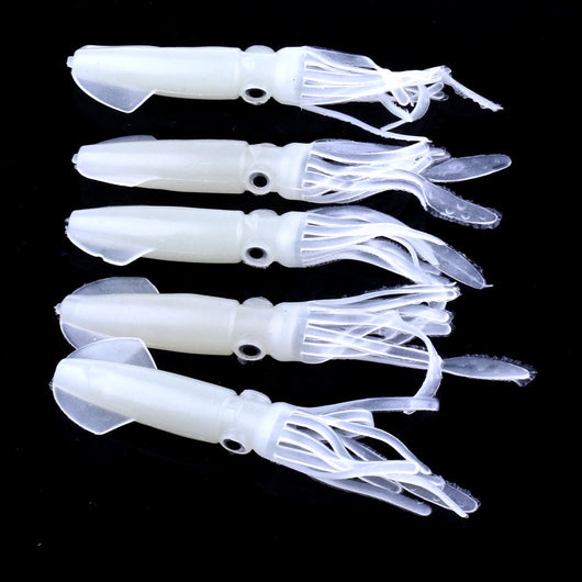 Cebo Artificial Luminiscente Calamares - Pack 5 Unidades AM Bait - Image 2