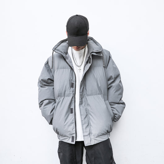 Chaqueta de Algodón Holgada para Hombre - Abrigo Cálido Estilo Casual - Image 7