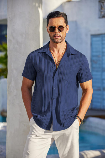 Camisa Polo Clásica de Manga Corta para Hombre - Image 17
