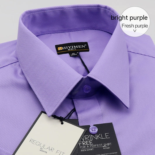 Camisa Ejecutiva Slim Fit de Manga Larga para Hombre - Image 13