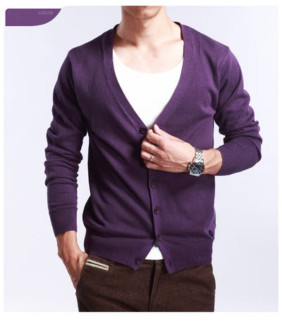Cardigan de Cachemira para Hombre - Suéter Abrigo Premium - Image 8