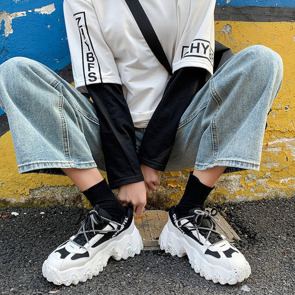 Zapatillas Deportivas Casuales con Suela Gruesa