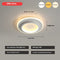 Tricolor Light Round White - 24cm