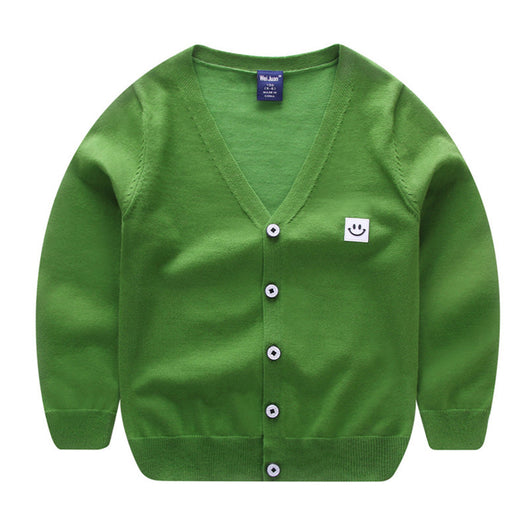 Cardigan Fino a Rayas para Niños - Image 9