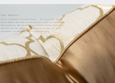 Funda de Almohada Oro Champagne con Diseño Geométrico Diamante - Image 8