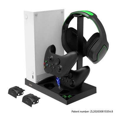 Base Enfriadora Xbox Series S con Cargador Dual de Baterías y Soporte para Audífonos - Image 17