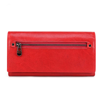Billetera Larga de Cuero Genuino para Mujer - Diseño Minimalista - Image 13