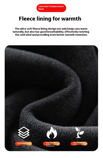 Chompa Polar Suelta para Hombre Otoño Invierno - Cuello Solapa Versátil - Image 44