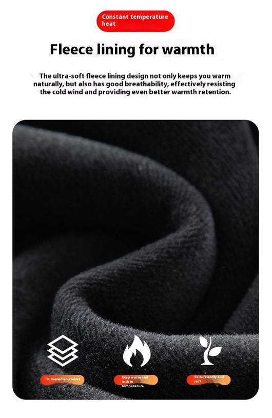 Chompa Polar Suelta para Hombre Otoño Invierno - Cuello Solapa Versátil - Image 44