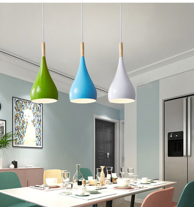 Lámpara de Techo Nórdica de Tres Brazos para Comedor - Diseño Minimalista Moderno - Image 26