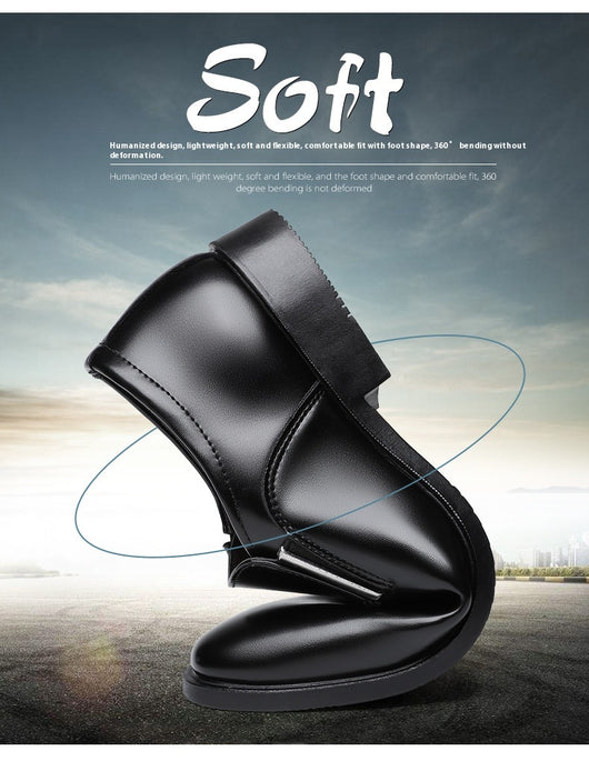 Zapatos Formales de Cuero con Punta Afilada para Hombre - Image 12