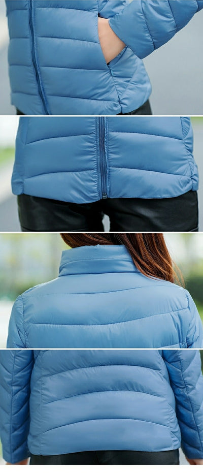 Abrigo Acolchado de Algodón para Mujer Madura - Diseño Elegante y Cómodo - Image 11