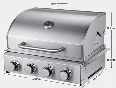 Parrilla Multiusos Resistente al Viento y Óxido - Image 19