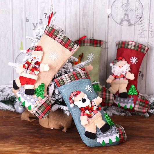 Calcetín Navideño con Muñeca Danzante Interactiva - Image 2