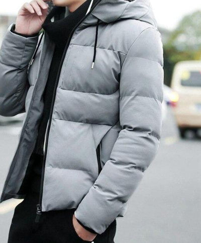 Chaqueta de Algodón con Capucha para Hombre - Image 11