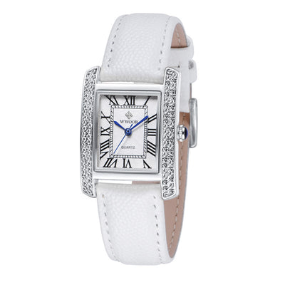 Reloj de pulsera para mujer con correa de cuero - Image 10