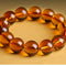 Pulsera Pixiu de Cristal Natural Kumquat Amarillo para Hombre y Mujer