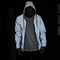 Chaqueta Reflectante Hip Hop Otoño - Cortavientos Deportivo Fluorescente Hombre