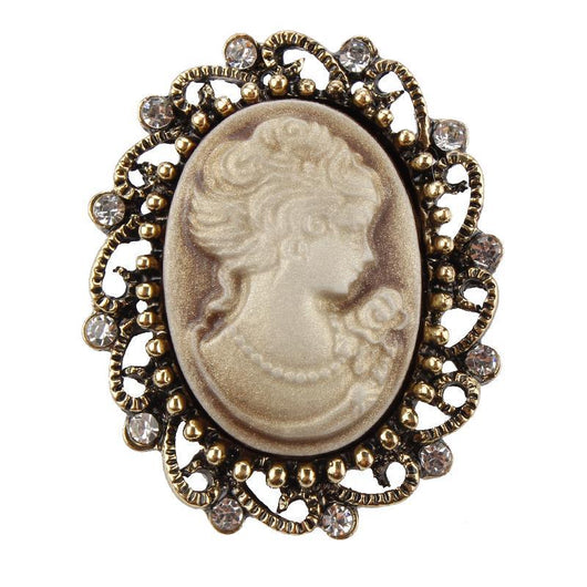 Broche Retro de Belleza con Diamantes - Image 12
