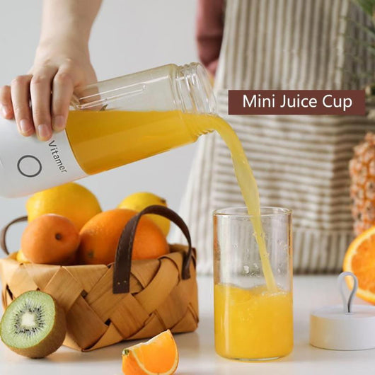 Licuadora Portátil 350ml USB Recargable - Batidora Eléctrica para Smoothies y Jugos - Image 5
