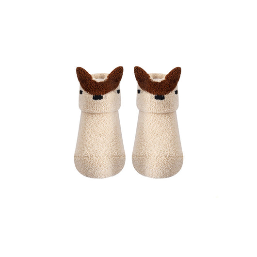 Calcetines Antideslizantes de Coral Fleece para Bebés y Niños Pequeños - Image 12