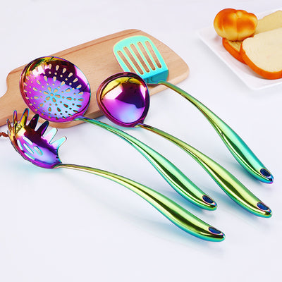 Set Completo de Utensilios de Cocina Profesionales Arcoíris - Image 4