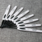 Ganchillo de Aluminio Negro Profesional