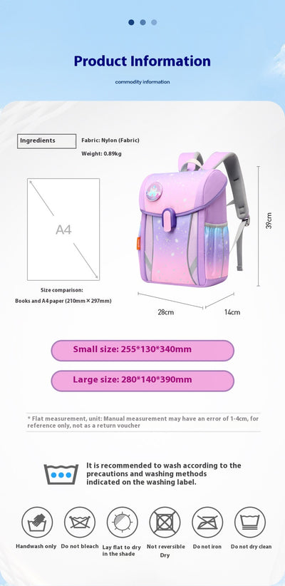 Mochila Escolar de Gran Capacidad para Niños - Ergonómica y Ligera - Image 11