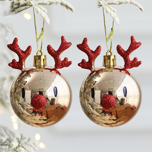 Bolas Navideñas Colgantes de Plástico para Techo - Image 8