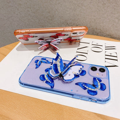 Funda para teléfono con mariposa y soporte - Image 6