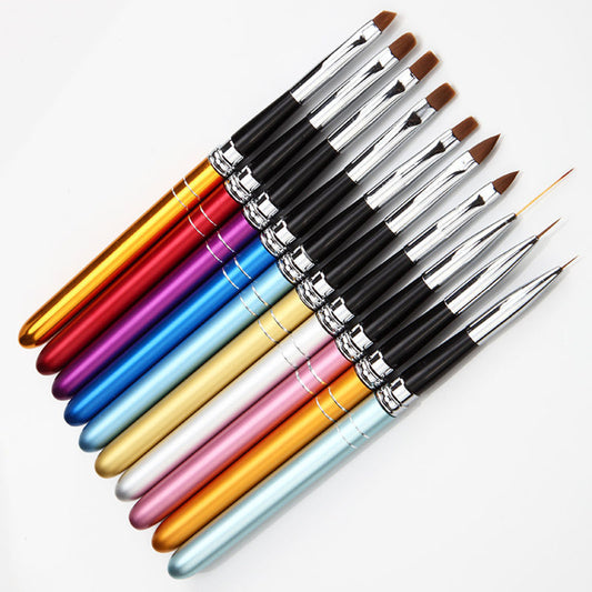 Bolígrafo de Fototerapia para Diseño de Uñas 10 Colores
