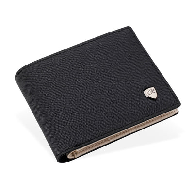 Billetera Corta para Hombre con Diseño de Patrón Cruzado Coreano - Image 4