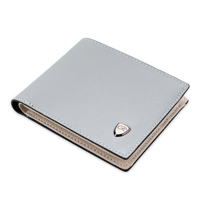 Billetera Corta para Hombre con Diseño de Patrón Cruzado Coreano - Image 6