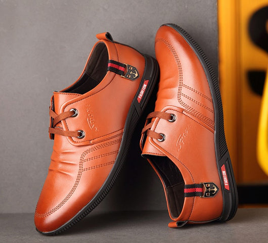 Zapatos de Cuero para Hombre con Suela Flexible - Image 14