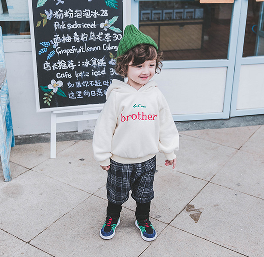 Suéter de Terciopelo para Niño 1-3 Años - Abrigo Grueso Otoño Invierno con Capucha - Image 2