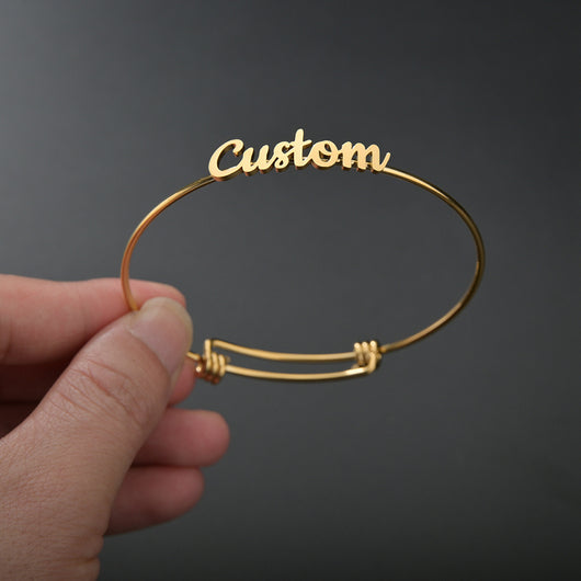 Pulsera de Acero Inoxidable Personalizada con Nombre - Image 6
