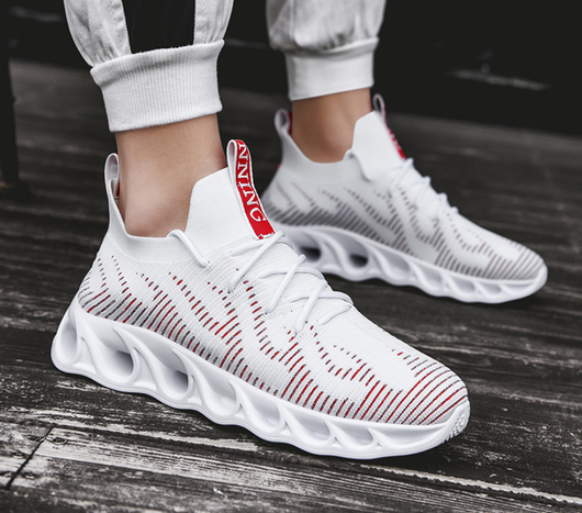 Zapatillas Running Tejidas Huecas con Tecnología Aérea - Image 11