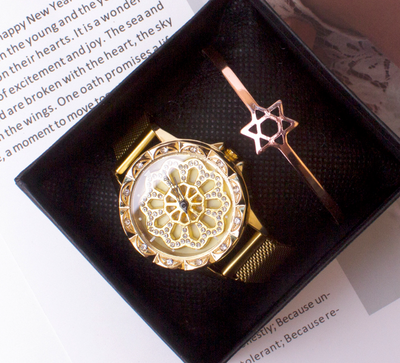 Reloj de Mujer con Esfera Giratoria y Mecanismo de Turntable para Negocios - Image 13