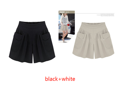 Shorts Holgados Talla Plus XL - Cintura Elástica Verano Casual - Image 11