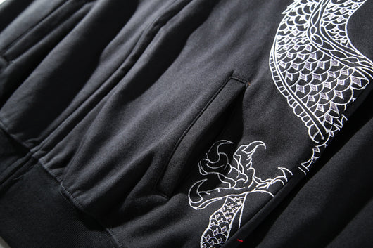 Sudadera Roja con Bordado de Dragón - Image 8