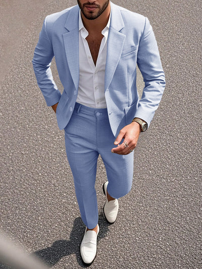 Traje de Negocios Ejecutivo Liso para Hombre - Image 8