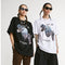 Playera Hip-hop Casual con Estampado de Avatar Personalizado para Hombre