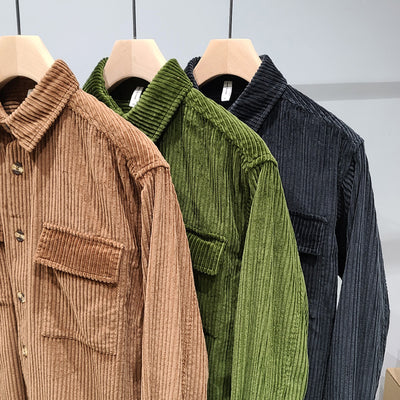 Chaqueta Camisa de Pana 100% Algodón para Hombre - Image 6