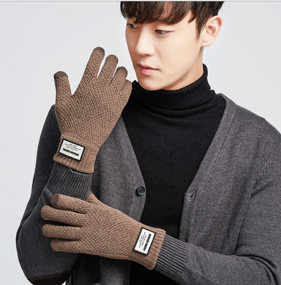 Guantes Cálidos de Conducción Hombre Invierno con Forro Terciopelo - Image 5