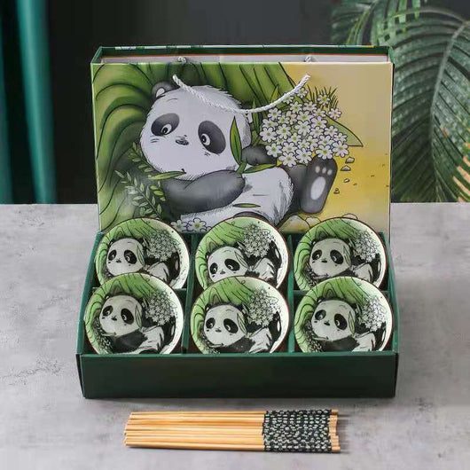 Juego de Vajilla Panda - Set Completo de Comedor en Caja de Regalo - Image 8