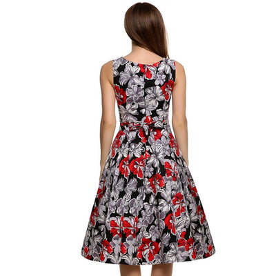 Vestido Estampado Vintage - Image 5