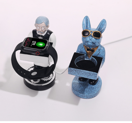 Soporte de Carga Inalámbrica Astronauta Creativo para Reloj Inteligente - Image 20