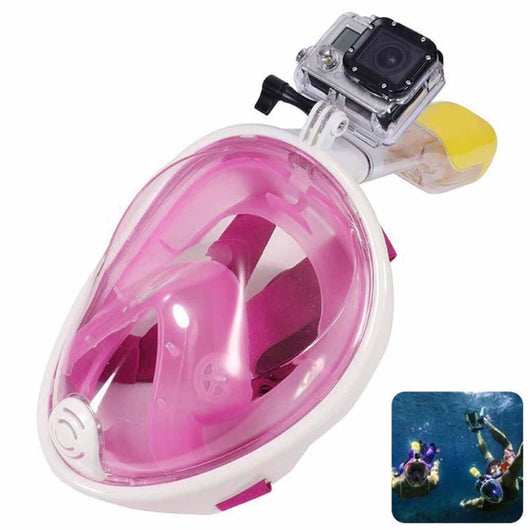 Máscara de Snorkel Integral Anti-Empaño con Soporte GoPro - Image 5