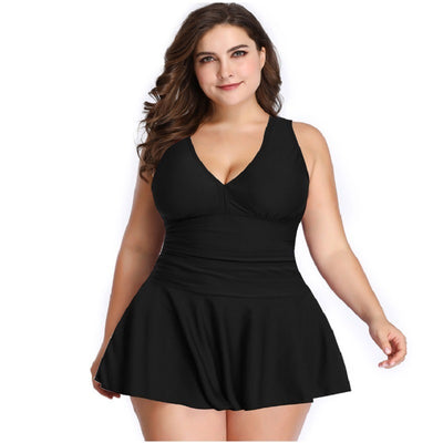 Traje de Baño Térmico con Falda Dividida Estampado Europeo Americano - Image 19