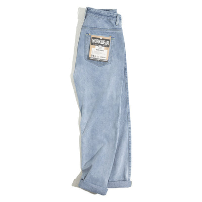 Jeans Vintage Lavado Americano Retro para Hombre - Image 4